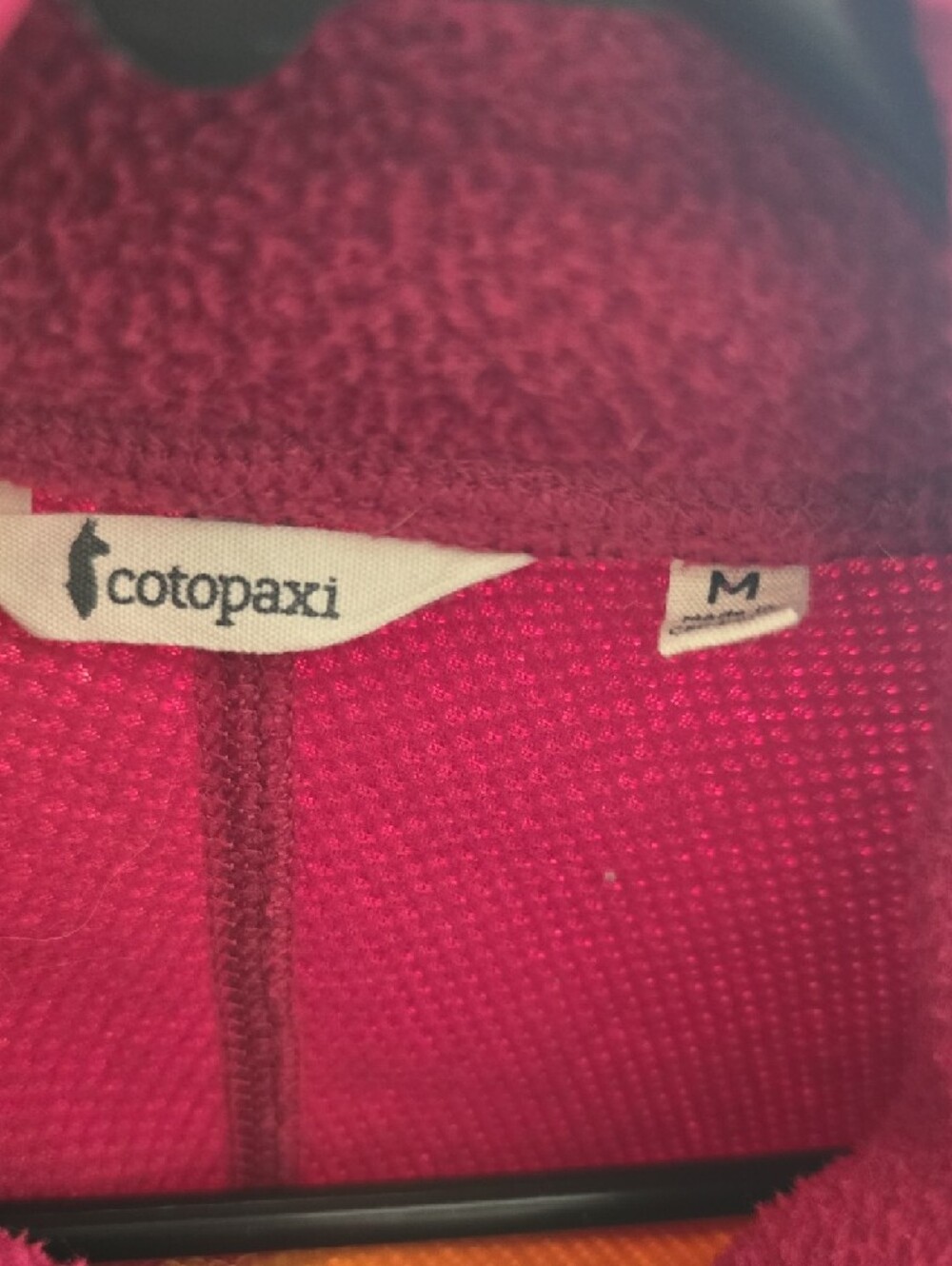 Cotopaxi Bright Pink And Yellow Fleece Jacket - Picture 2 of 5